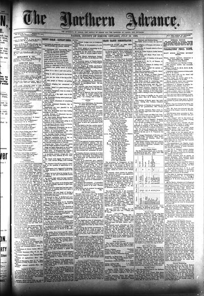 Northern Advance, 16 Jul 1896