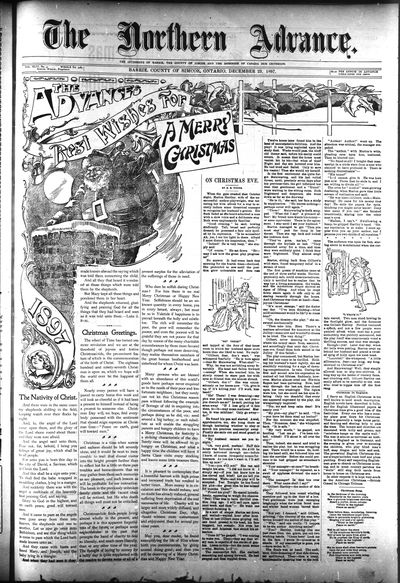 Northern Advance, 23 Dec 1897