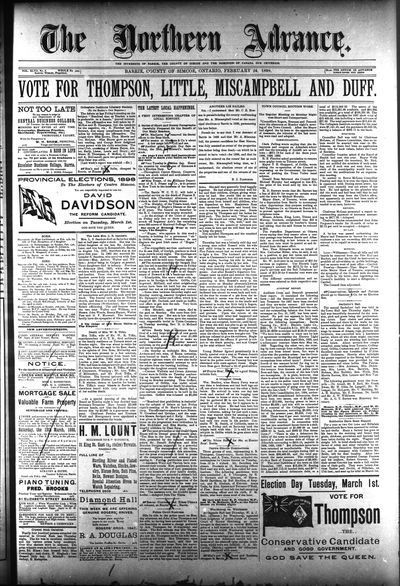 Northern Advance, 24 Feb 1898