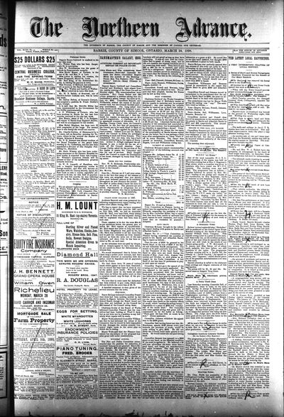 Northern Advance, 24 Mar 1898