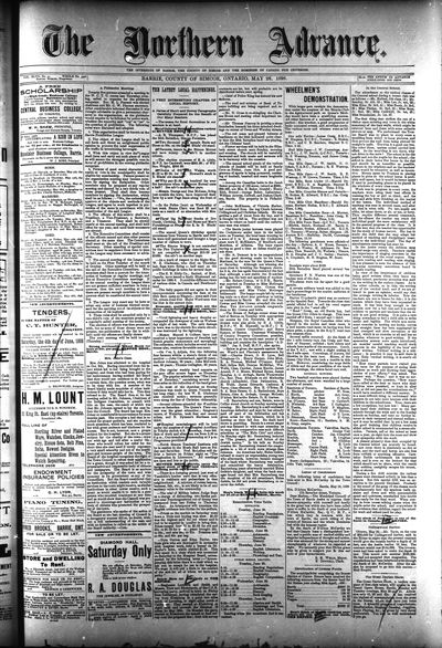 Northern Advance, 26 May 1898