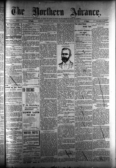 Northern Advance, 14 Dec 1899