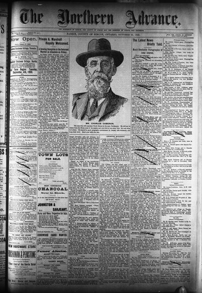 Northern Advance, 25 Oct 1900