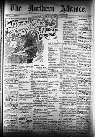 Northern Advance, 20 Dec 1900