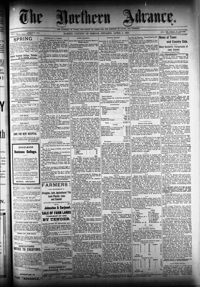 Northern Advance, 4 Apr 1901