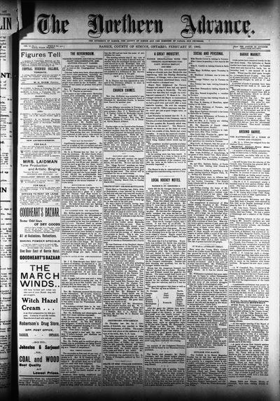 Northern Advance, 27 Feb 1902