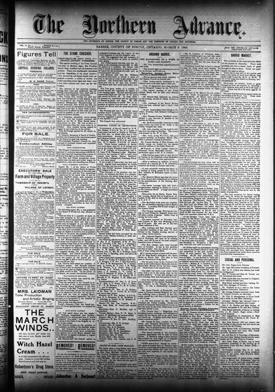 Northern Advance, 6 Mar 1902