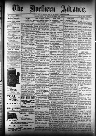 Northern Advance, 8 May 1902