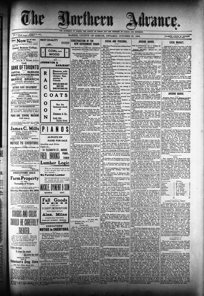 Northern Advance, 23 Oct 1902