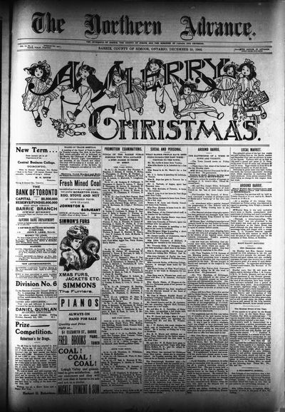 Northern Advance, 25 Dec 1902