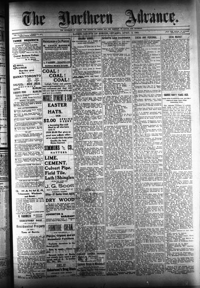 Northern Advance, 2 Apr 1903