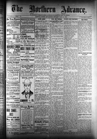 Northern Advance, 14 May 1903