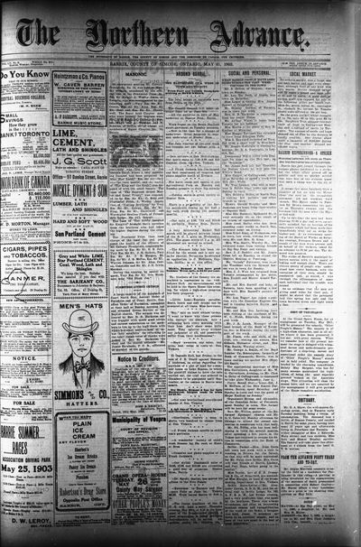 Northern Advance, 21 May 1903