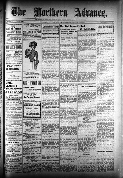 Northern Advance, 10 Dec 1903