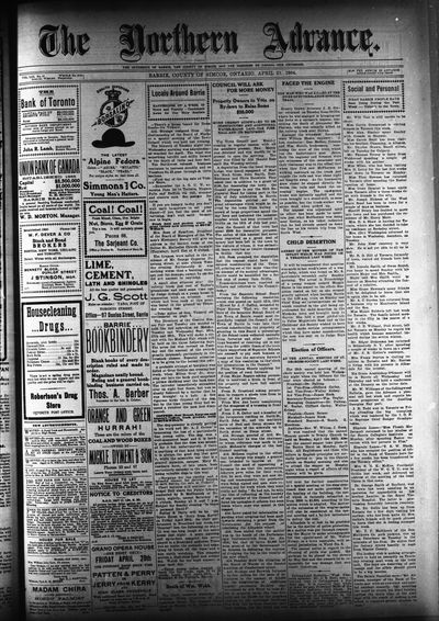 Northern Advance, 21 Apr 1904