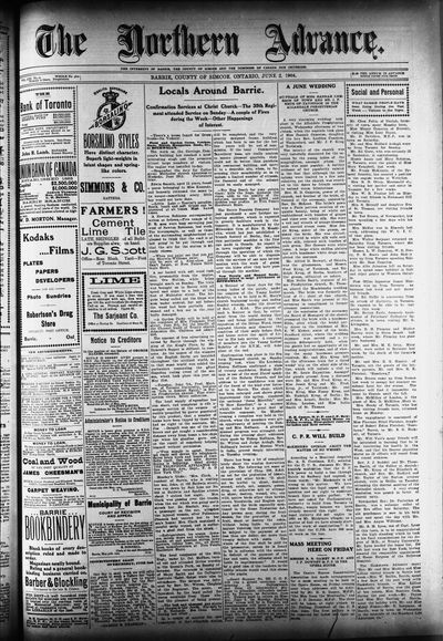 Northern Advance, 2 Jun 1904