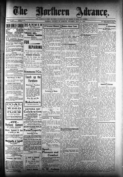 Northern Advance, 11 May 1905