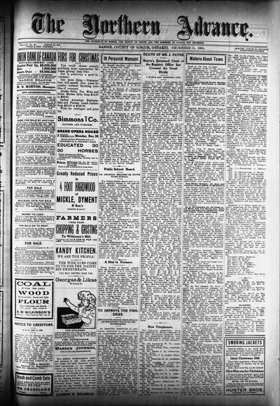 Northern Advance, 14 Dec 1905