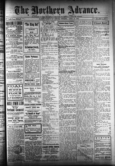 Northern Advance, 12 Apr 1906