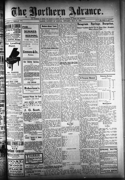 Northern Advance, 24 May 1906