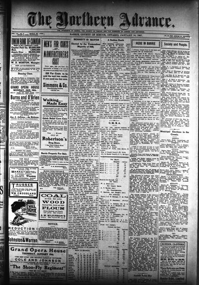 Northern Advance, 10 Jan 1907