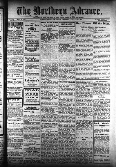 Northern Advance, 24 Jan 1907