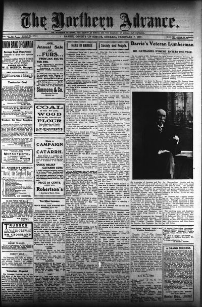 Northern Advance, 7 Feb 1907