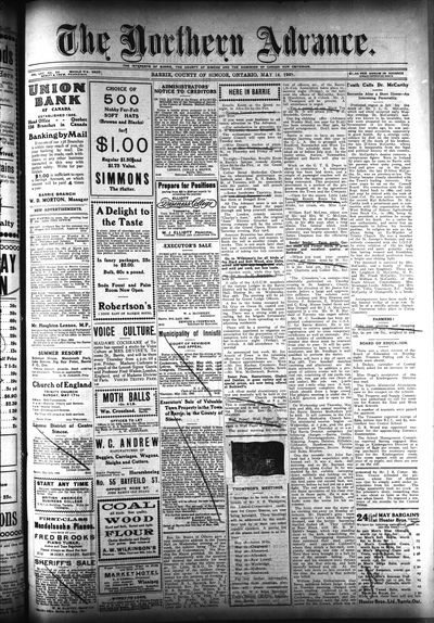 Northern Advance, 14 May 1908