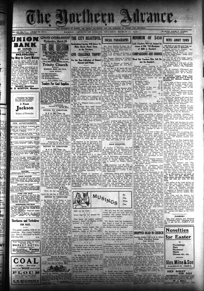 Northern Advance, 17 Mar 1910