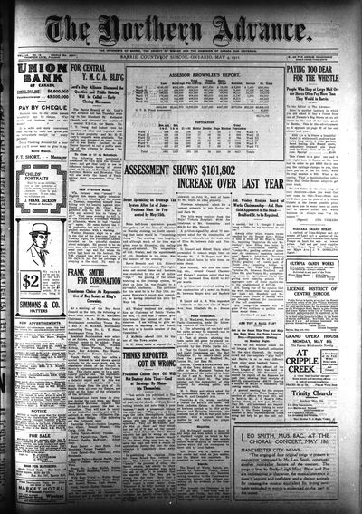 Northern Advance, 4 May 1911