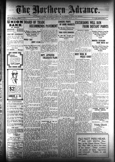 Northern Advance, 11 May 1911