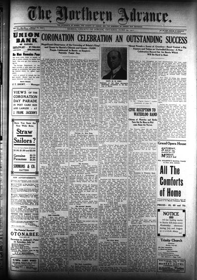 Northern Advance, 29 Jun 1911