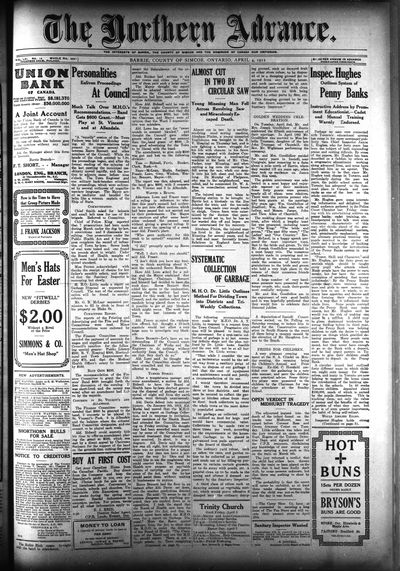 Northern Advance, 4 Apr 1912