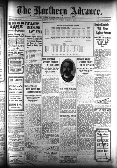 Northern Advance, 2 May 1912