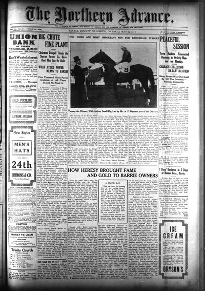 Northern Advance, 23 May 1912