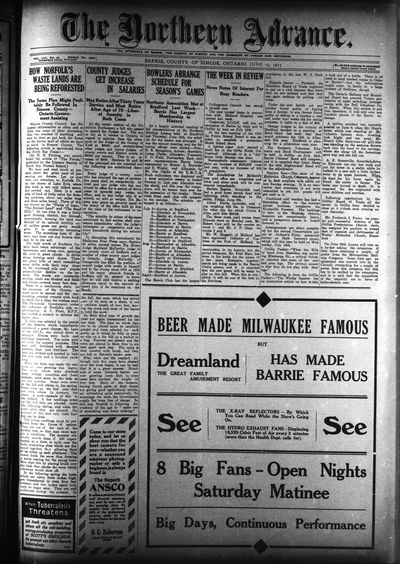 Northern Advance, 19 Jun 1913