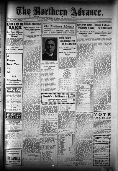 Northern Advance, 30 Dec 1915