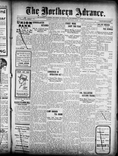 Northern Advance, 15 Jun 1916