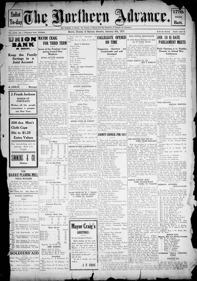 Northern Advance, 4 Jan 1917