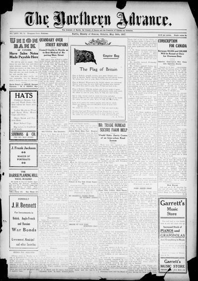 Northern Advance, 24 May 1917