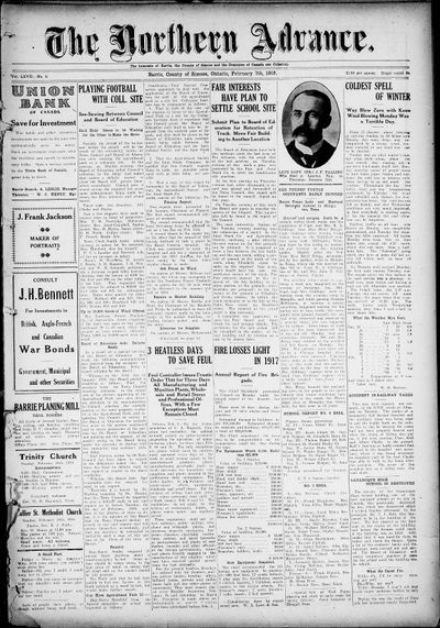 Northern Advance, 7 Feb 1918