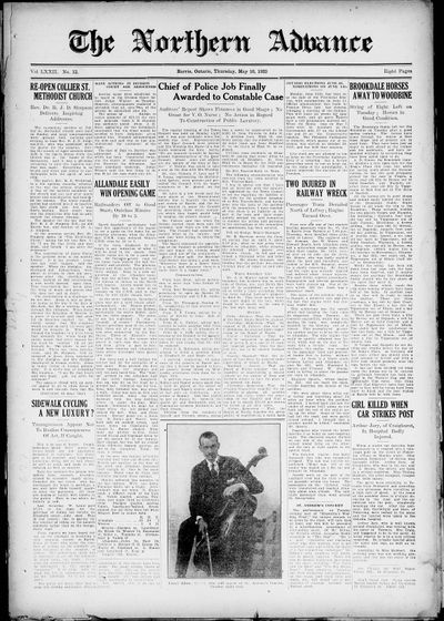 Northern Advance, 10 May 1923