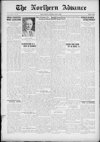 Northern Advance, 3 Jun 1926