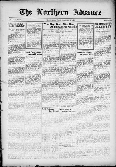 Northern Advance, 2 Sep 1926