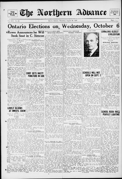 Northern Advance, 26 Aug 1937