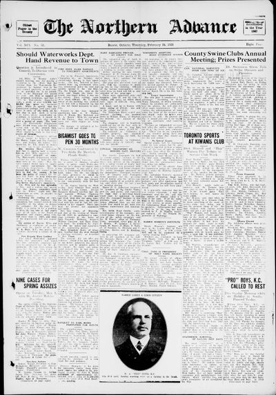 Northern Advance, 24 Feb 1938