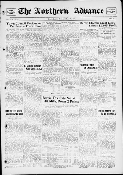 Northern Advance, 24 Mar 1938