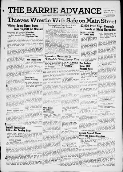 Barrie Advance, 20 Dec 1938