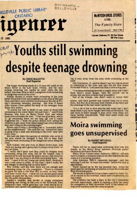 Youths still swimming despite teenage drowning