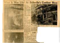 What it was like at Belleville's costliest blaze